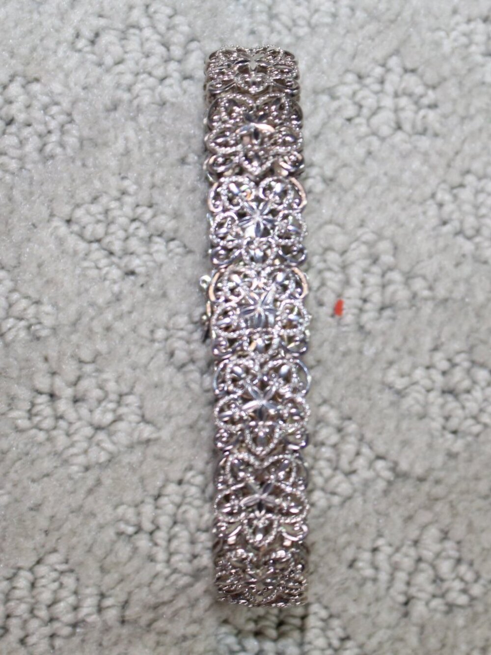Ross Simons Sterling Silver Openwork Bracelet- 23.6g